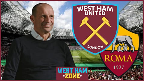 Roma will compete with West Ham United for Max Allegri [Credit: Juventus on YouTube]