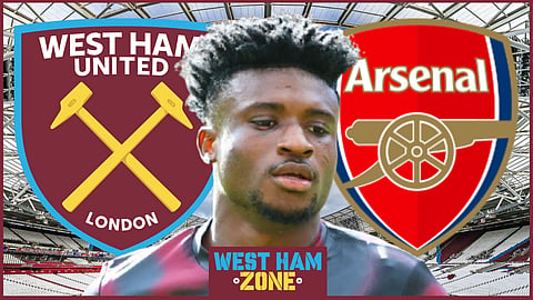 West Ham United attacker Mohammed Kudus is linked with Arsenal [Credit: Imago]
