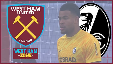 Freiberg goalkeeper Noah Atubolu has been linked to West Ham [credit: Bundesliga]