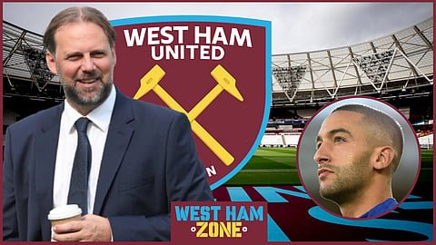 Tim Steidten could secure Hakim Ziyech for West Ham United [Credit: Imago]