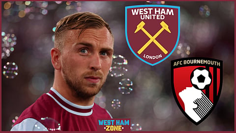 West Ham United striker Jarrod Bowen (Credit: Imago).