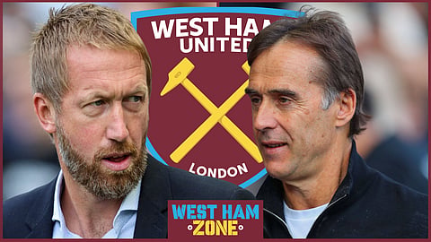 Graham Potter replaced Julen Lopetegui at West Ham (credit: Imago)