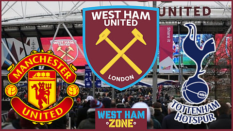 West Ham United, Manchester United and Tottenham supporters will protest the Premier League.