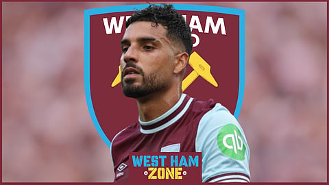 West Ham United defender Emerson Palmieri [Credit: Imago]
