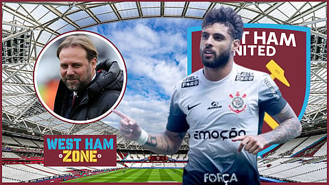 West Ham eye Yuri Alberto transfer [Credit - Image/@corinthians on Instagram]