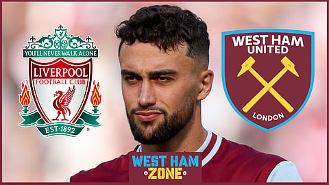 Max Kilman is a doubt for West Ham v Liverpool [Credit: Imago]