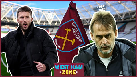 Michael Carrick could replace Julen Lopetegui at West Ham United [Credit: Imago]