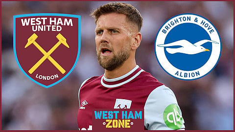 Niclas Fullkrug started for West Ham against Brighton [Credit: Imago]