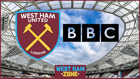 West Ham United embroiled in BBC controversy 