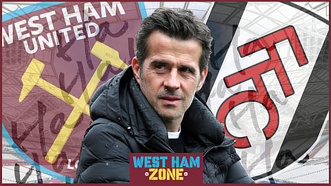 Marco Silva's Fulham lost to West Ham. (Credit: Imago)
