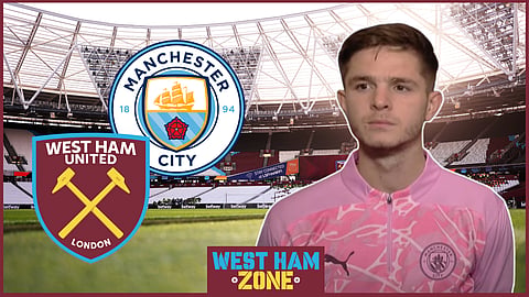 West Ham are interested in Manchester City's James McAtee. Credit: CBS Sports YouTube