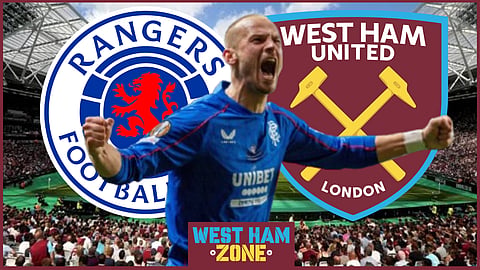 West Ham United could sign Rangers loanee Vaclav Cerny [Credit: Imago]