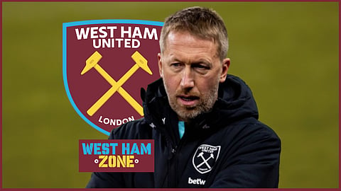 West Ham manager Graham Potter. (Credit: Imago)