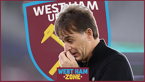 West Ham United manager Julen Lopetegui [Credit: Imago]