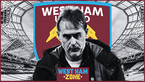 West Ham boss Julen Lopetegui is on the verge of being sacked (Credit: Imago)