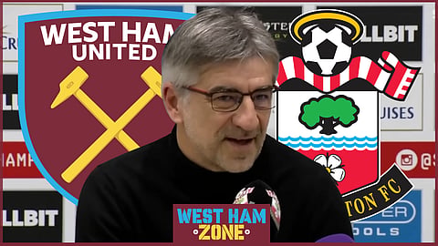 Ivan Juric has spoken about one West Ham ace [credit: Sky Sports  News]