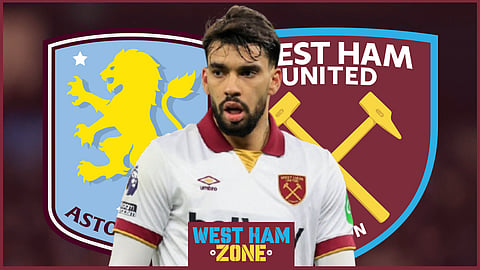 West Ham midfielder Lucas Paqueta. (Credit: Imago)