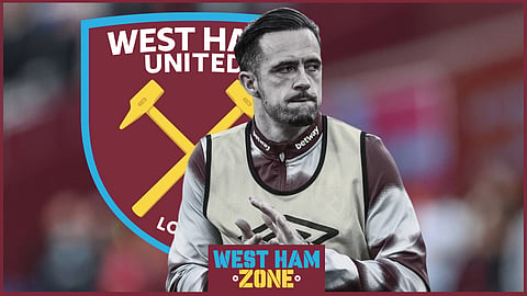 West Ham striker Danny Ings (credit: Imago)