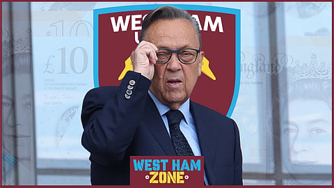 West Ham owner David Sullivan (credit: Imago)