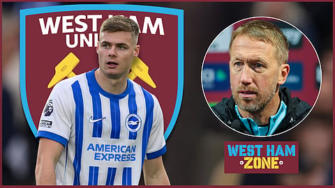 West Ham and Graham Potter want to sign Evan Ferguson from Brighton (credit: Imago)