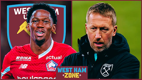 Graham Potter wants West Ham to sign Jonathan David (credit: Imago)