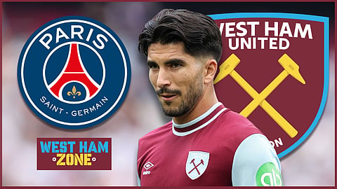 West Ham signed Carlos Soler from PSG (credit: Imago)