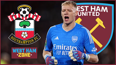 West Ham could sign Aaron Ramsdale from Southampton (credit: Imago)