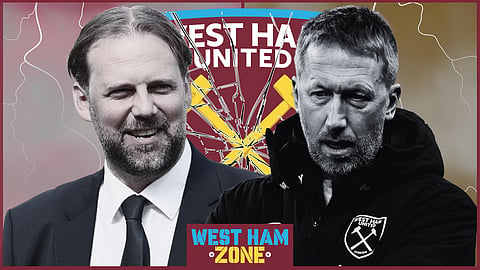 West Ham may face issues with Tim Steidten and Graham Potter (credit: Imago)