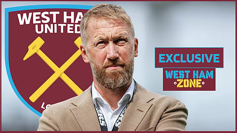 Graham Potter is the new manager of West Ham (credit: Imago)