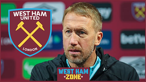 West Ham hired Graham Potter in January 2025. (Credit: Imago)