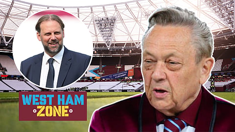 David Sullivan could hire a new West Ham technical director following Tim Steidten's exit. Credit: Imago