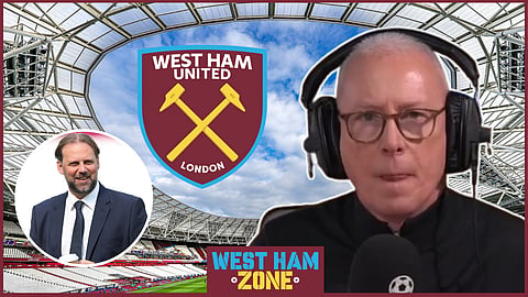 Jim White questions Tim Steidten decision at West Ham. Credit: talkSPORT / Imago
