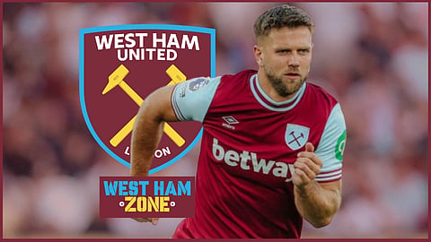 West Ham United striker Niclas Fullkrug. (Credit: Imago)