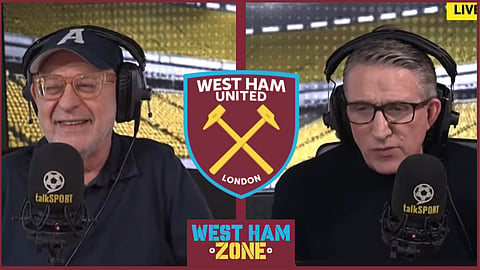 Paul Hawksbee and Andy Jacobs shared their thoughts on West Ham (Credit: talkSPORT).