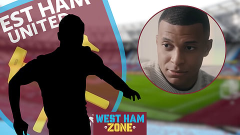 West Ham have been linked with a forward likened to Kylian Mbappe. (Credit: Imago/Clique TV)