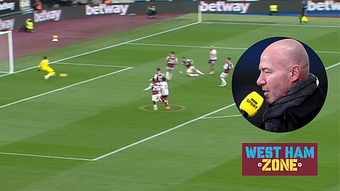 Alan Shearer was stunned by one moment as West Ham took on Brentford [Credit: BBC Match of the Day]