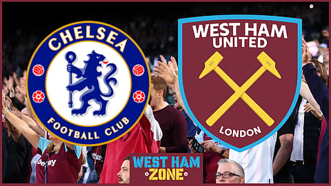 Chelsea fans slated after what happened v West Ham United.