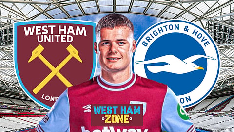 West Ham have signed Evan Ferguson on loan from Brighton [Credit: Hasan Karim, Imago]
