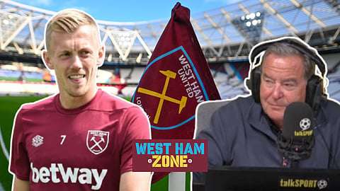 Jeff Stelling reacts to James Ward-Prowse news at West Ham [Credit: Imago, talkSPORT]