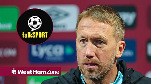 West Ham boss Graham Potter ‘riled’ by awkward moment with talkSPORT journalist