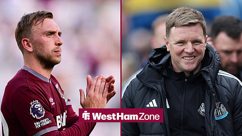 Jarrod Bowen loan exit touted at West Ham as Newcastle named as possible landing spot