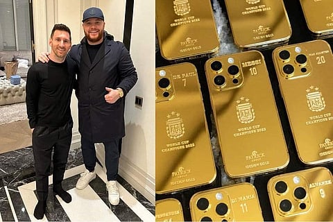 ميسي وهدايا نجوم الأرجنتين 