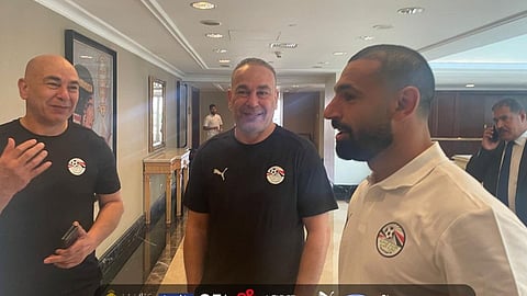محمد صلاح - حسام حسن