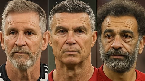 ميسي - رونالدو - محمد صلاح