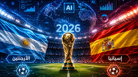 قبل موقعة إسبانيا ضد الأرجنتين.. الذكاء الاصطناعي يحدد بطل كأس العالم 2026