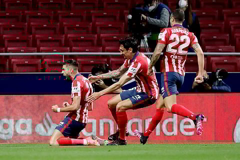 شاهد.. ملخص وأهداف مباراة أتلتيكو مدريد ضد ريال سوسيداد في الدوري الإسباني