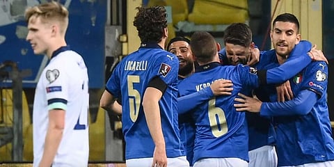 إيطاليا ضد مقدونيا الشمالية