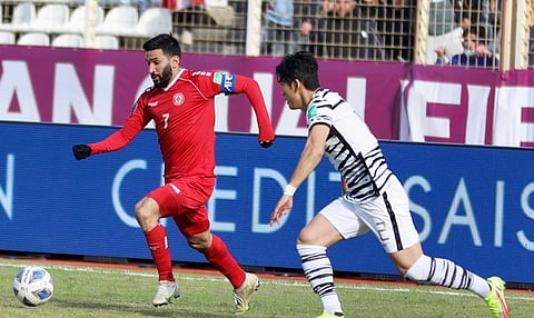مباراة لبنان وكوريا الجنوبية