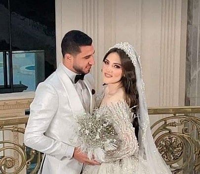 شاهد الإطلالة الأولى لعروس رامي ربيعة قبل حفل الزفاف (صور)